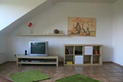Essen Ferienwohnung Leo : Wohnzimmer